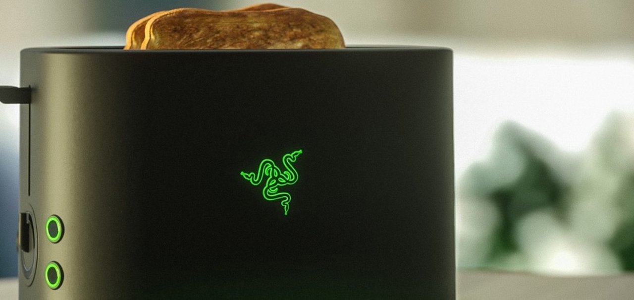 Razer anuncia produção de 'torradeira gamer' com LEDs