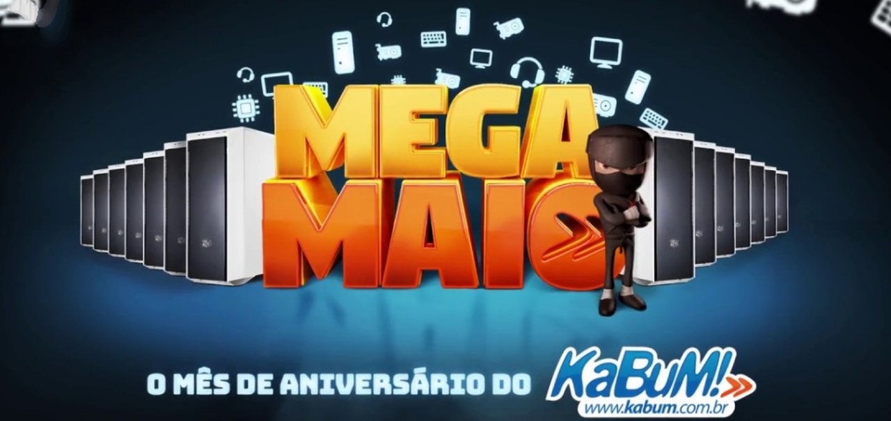 Mega Maio na Kabum: GTX 1050, Galaxy J6, fones e outras ofertas incríveis