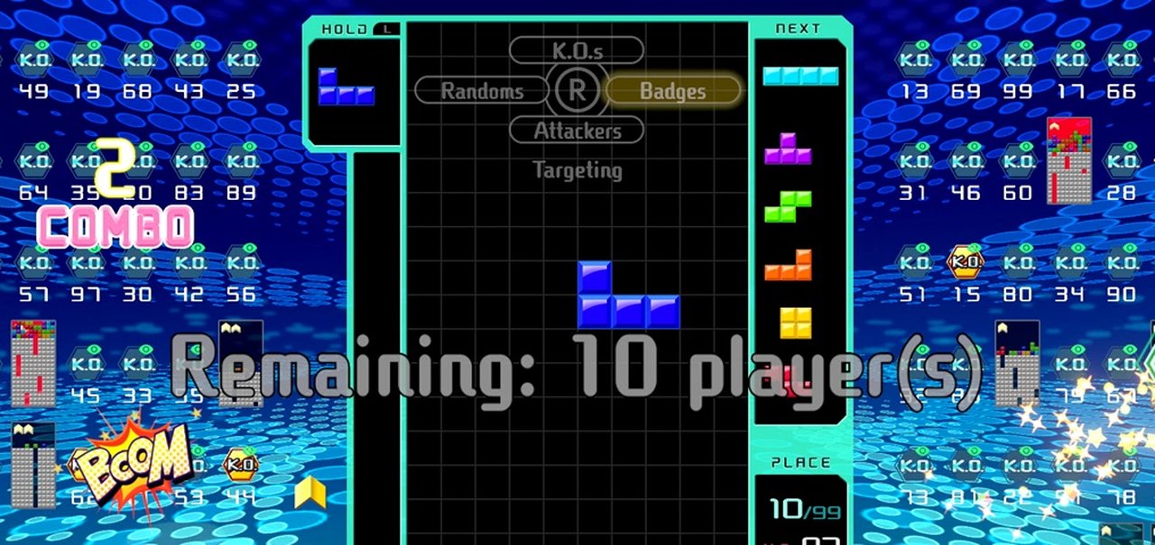 Tetris 99 ganha modo offline, mas você tem que pagar por ele