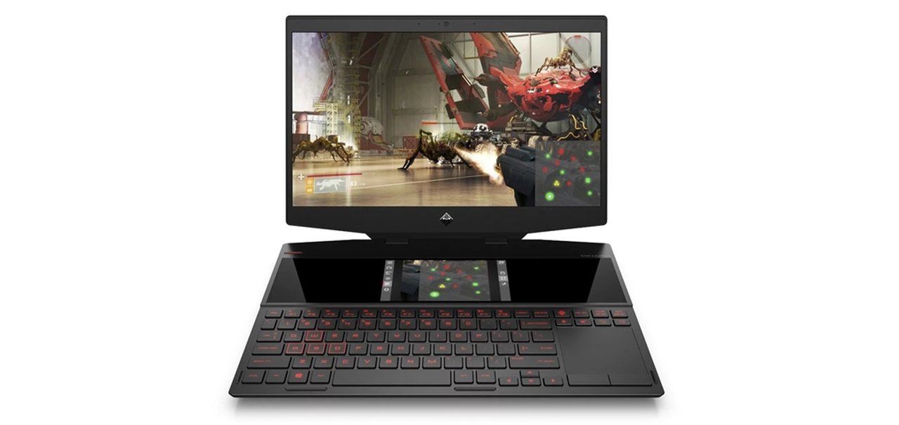 HP anuncia o primeiro notebook gamer com duas telas do mundo