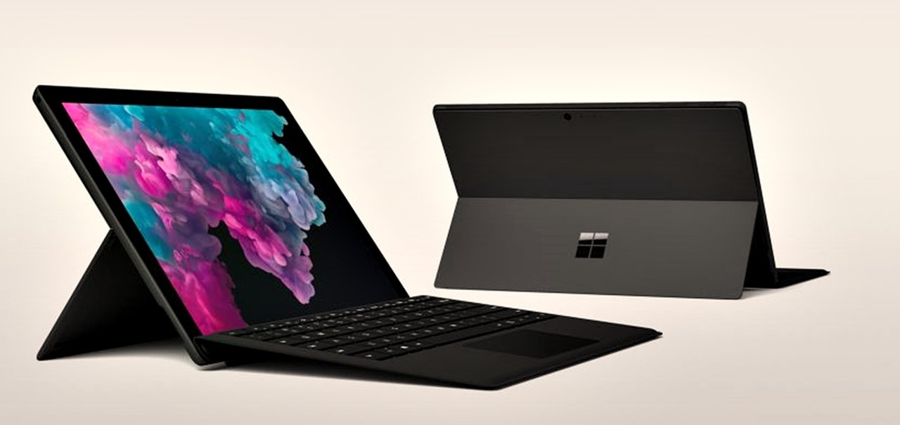 Surface Pro 6 e Surface Book 2 aparecem com Core i5 16 GB e preço atraente