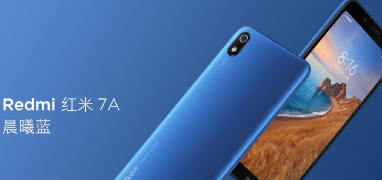 Xiaomi Redmi 7A é anunciado como uma das opções mais básicas da marca