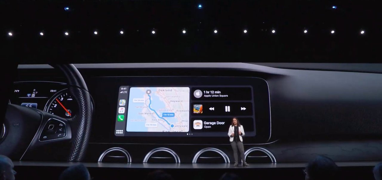 Apple CarPlay é remodelado e suporta multitarefa