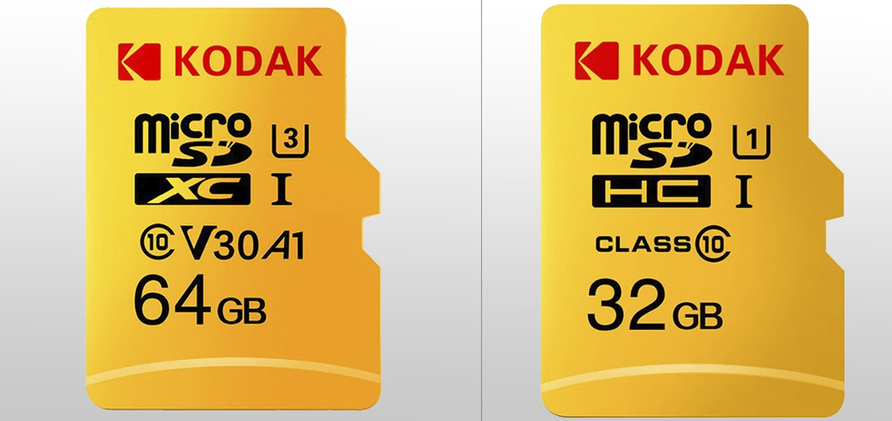 Cartão de memória da Kodak com 32 ou 64 GB em promoção na GearBest