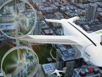 Uber começará a fazer entregas por drone nos EUA