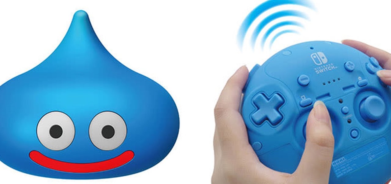 Dragon Quest XI terá controle em forma de Slime para Switch