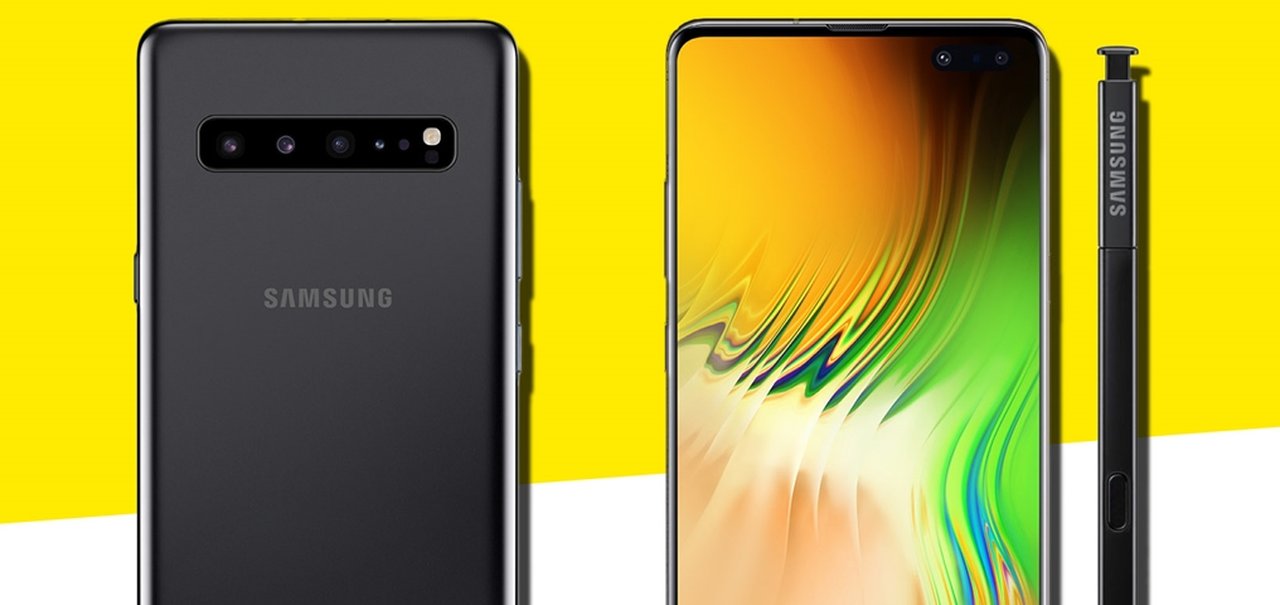 Samsung Galaxy Note 10 pode ter tela que emite som