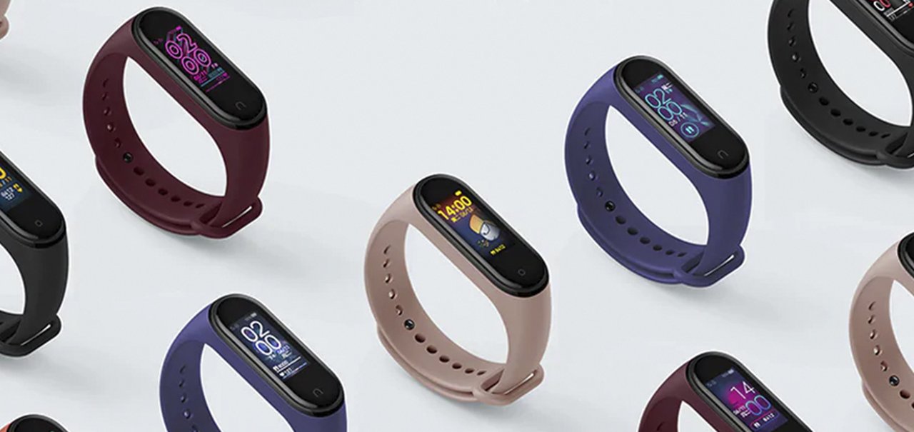 Xiaomi Mi Band 4 com NFC por R$ 215 na GearBest