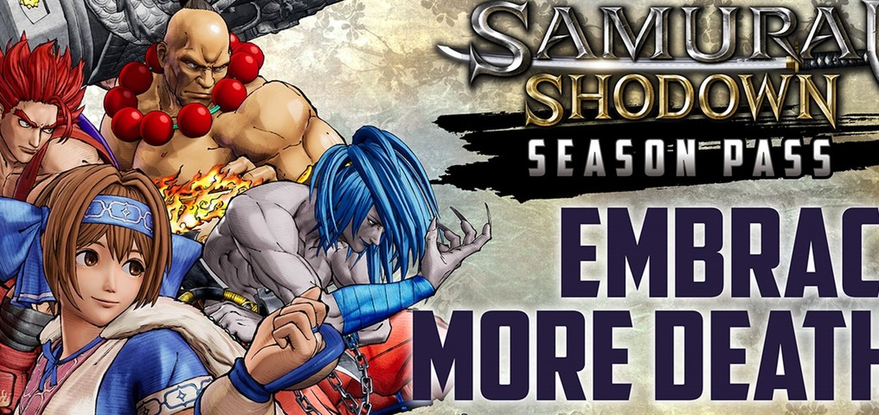 Samurai Shodown revela lutadores de seu Passe de Temporada