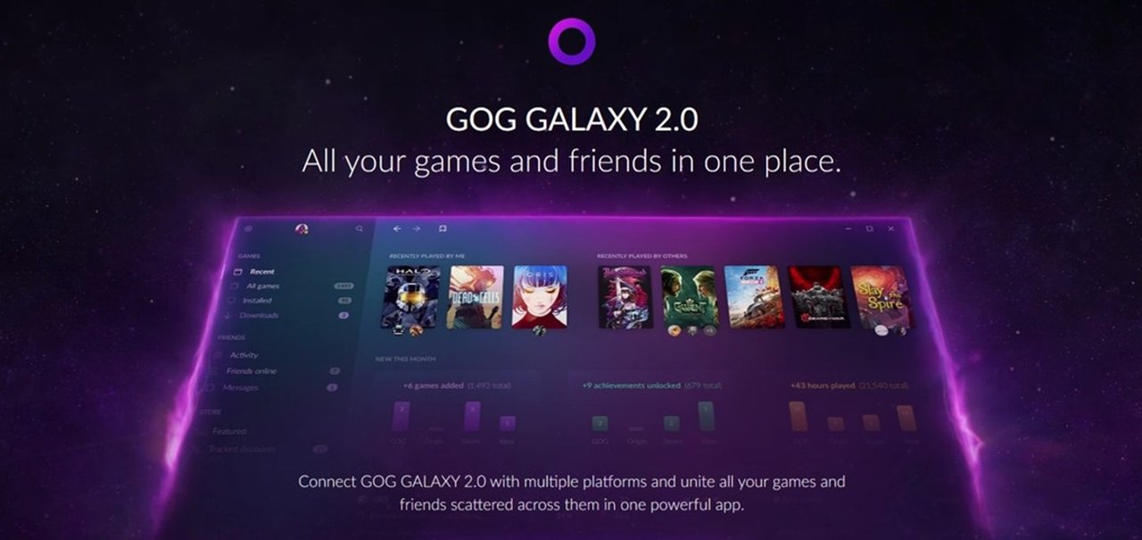 GOG Galaxy 2.0 inicia seu Beta e promete unir várias plataformas digitais