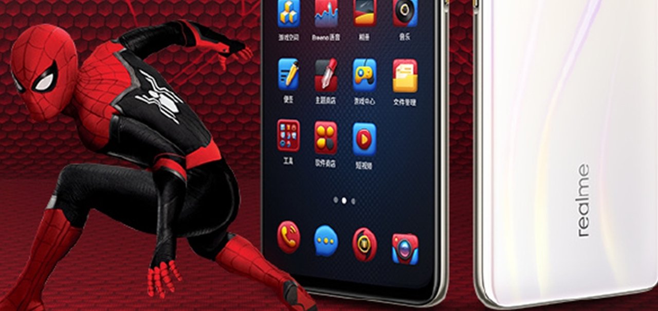 Oppo Realme X versão Homem-Aranha é lançado na China