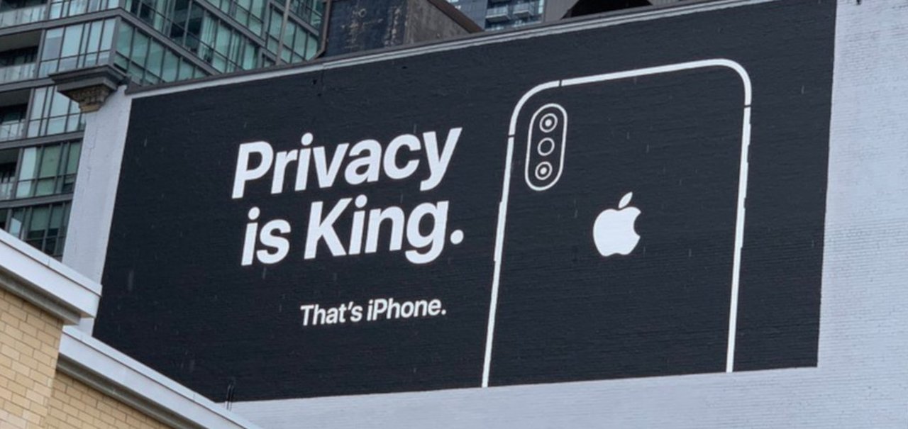 Apple volta a provocar Google com outdoors sobre privacidade