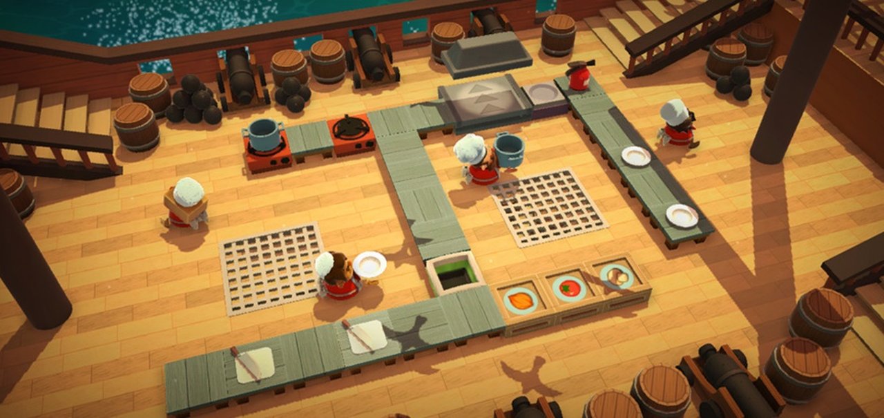 Overcooked está gratuito na Epic Games Store pronto para destruir amizades