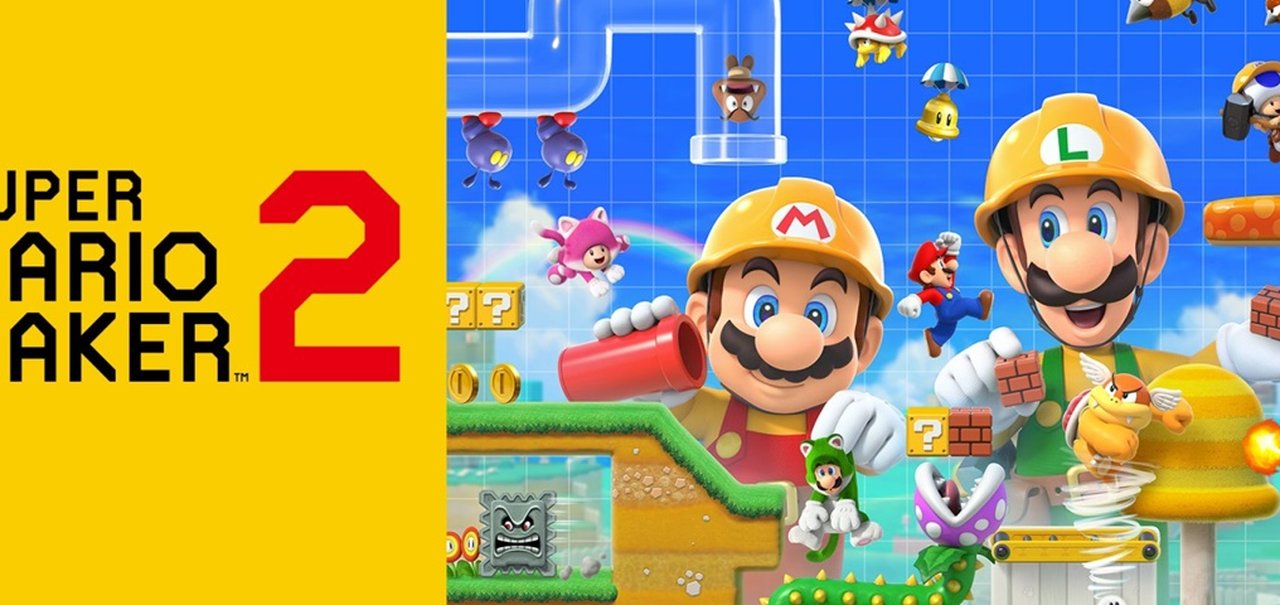 Super Mario Maker 2 já teve mais de 2 milhões de uploads de fases