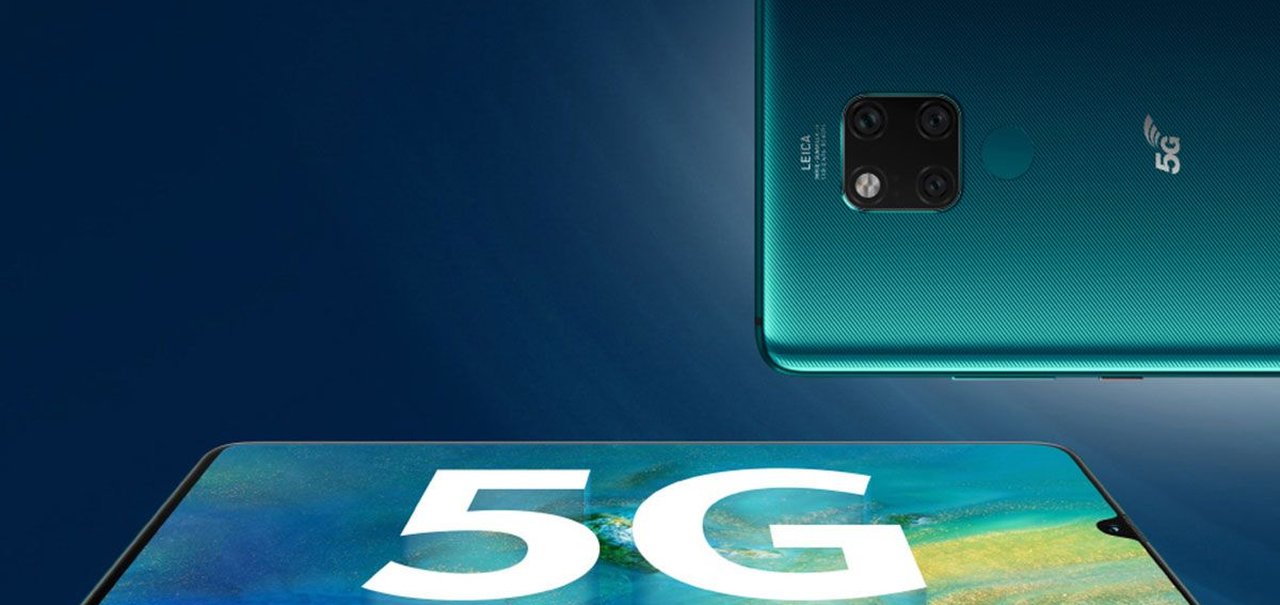 Huawei diz que seus próximos celulares terão uma experiência 5G completa