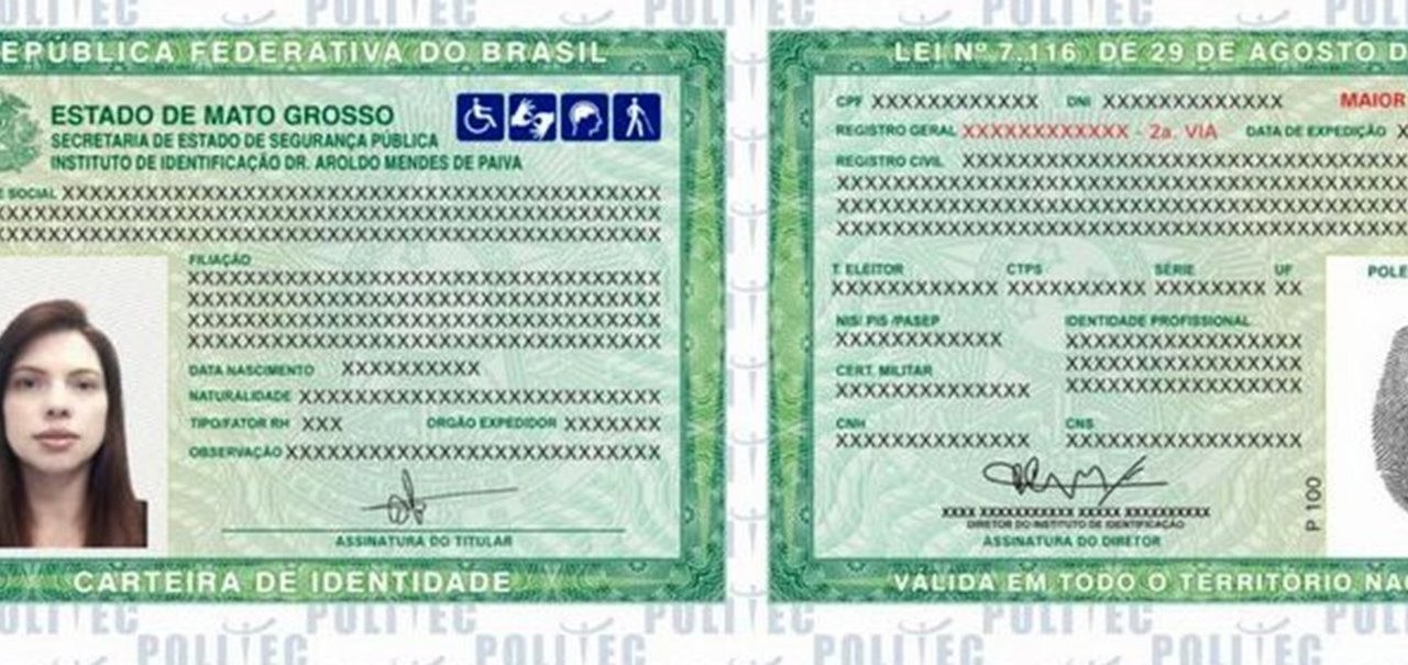 Nova carteira de identidade pode carregar dados de outros 12 documentos