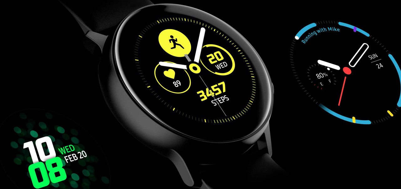 Galaxy Watch Active 2 aparece na cor rosa dourada em novo vazamento