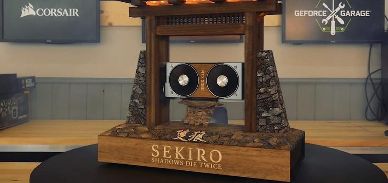 Empresa cria gabinete de computador baseado em Sekiro: Shadows Die Twice