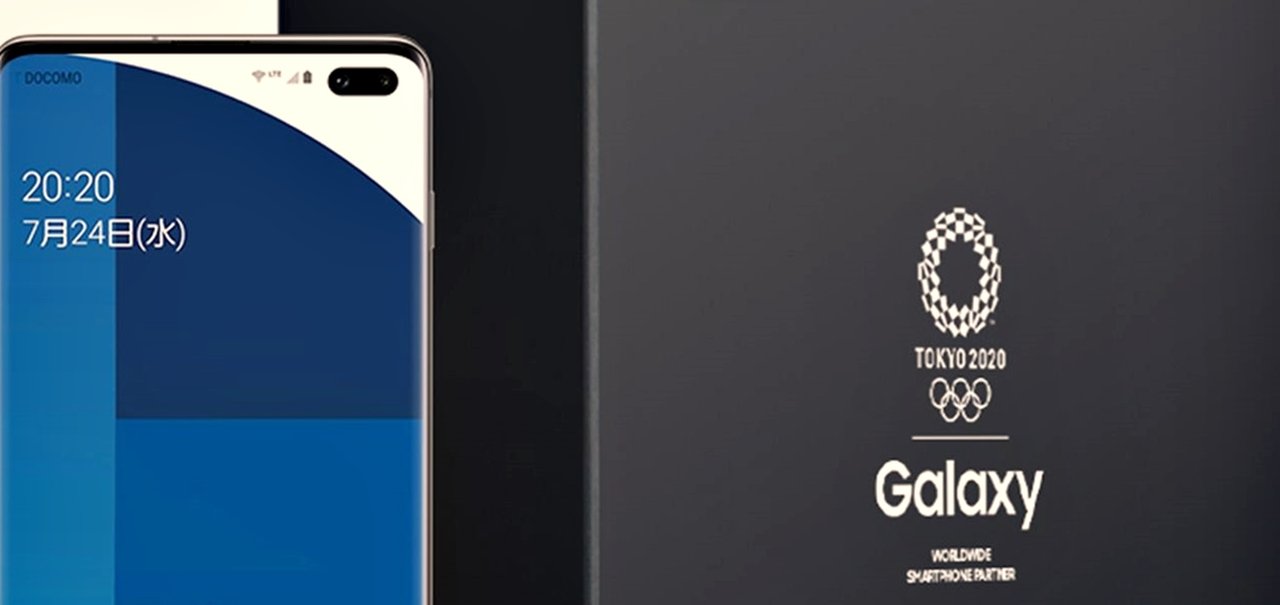 Samsung lança Galaxy S10+ em edição olímpica limitada