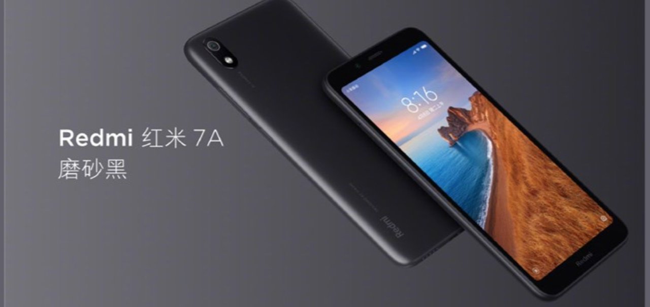 Xiaomi Redmi 7A será lançado no Brasil, aponta Anatel