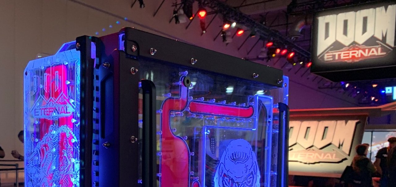 O casemode oficial de Doom Eternal foi um objeto de desejo na QuakeCon 2019