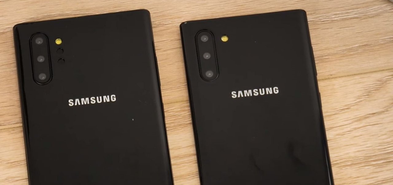 Galaxy Note 10 tem review em vídeo feito a partir de moldes