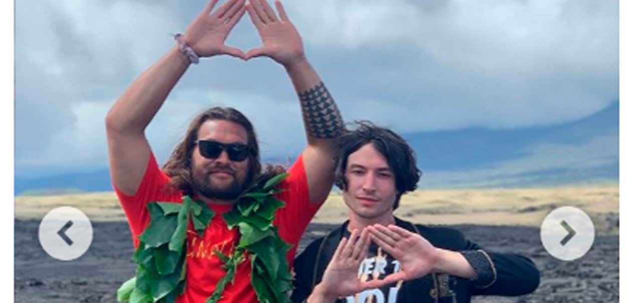 Ezra Miller se junta a Jason Momoa contra a construção do TMT