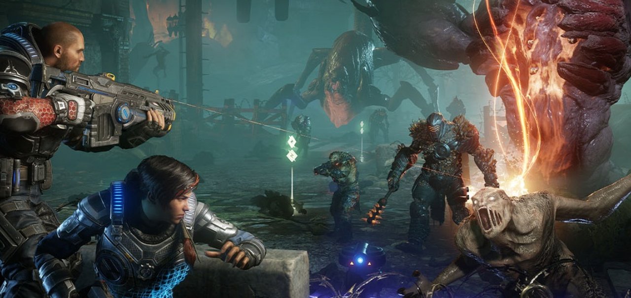 Gears of War 5: Microsoft revela novo trailer do modo Horda e skins de Halo