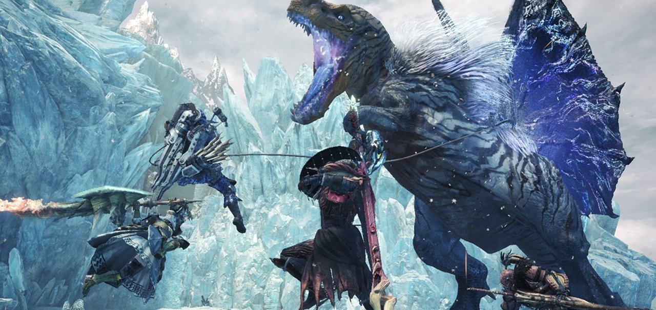 Monster Hunter World: Iceborne recebe trailer com novos monstros e mais