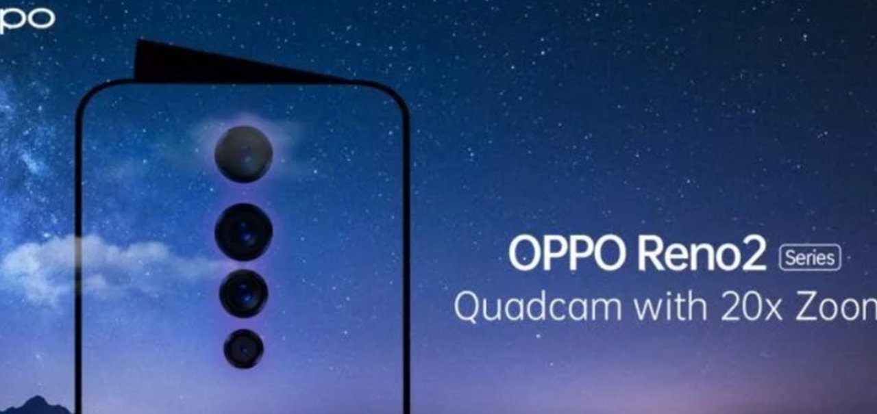 Oppo confirma especificações do Reno 2 com 8 GB de RAM e quatro câmeras