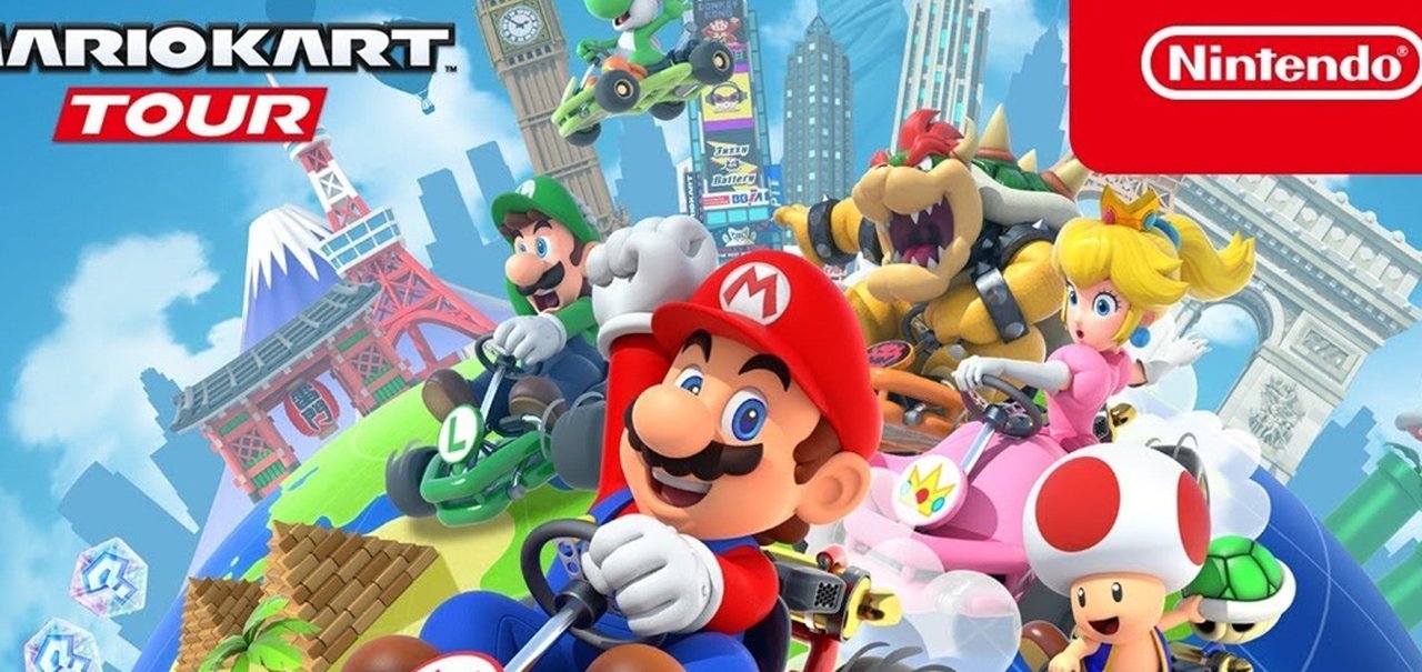 Sinal verde: Mario Kart Tour ganha data de lançamento