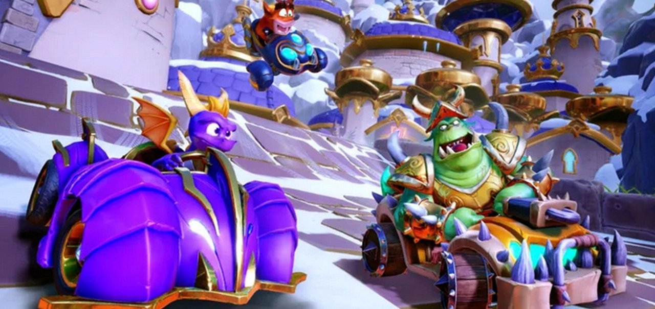 Spyro será adicionado como corredor em Crash Team Racing: Nitro Fueled