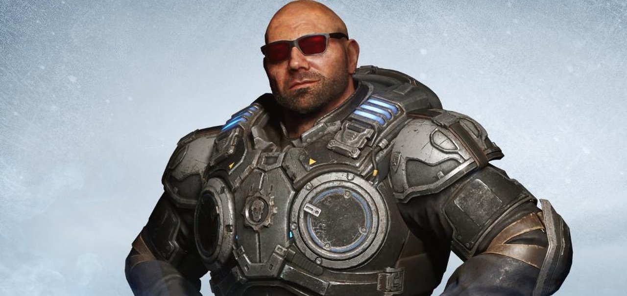 Dave Bautista será um personagem jogavel no multiplayer de Gears 5