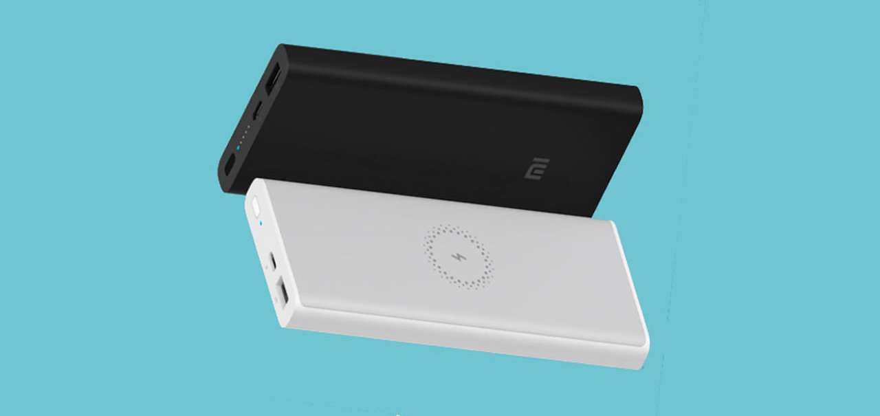 Novo power bank da Xiaomi é barato, funciona sem fio e tem 10.000 mAh