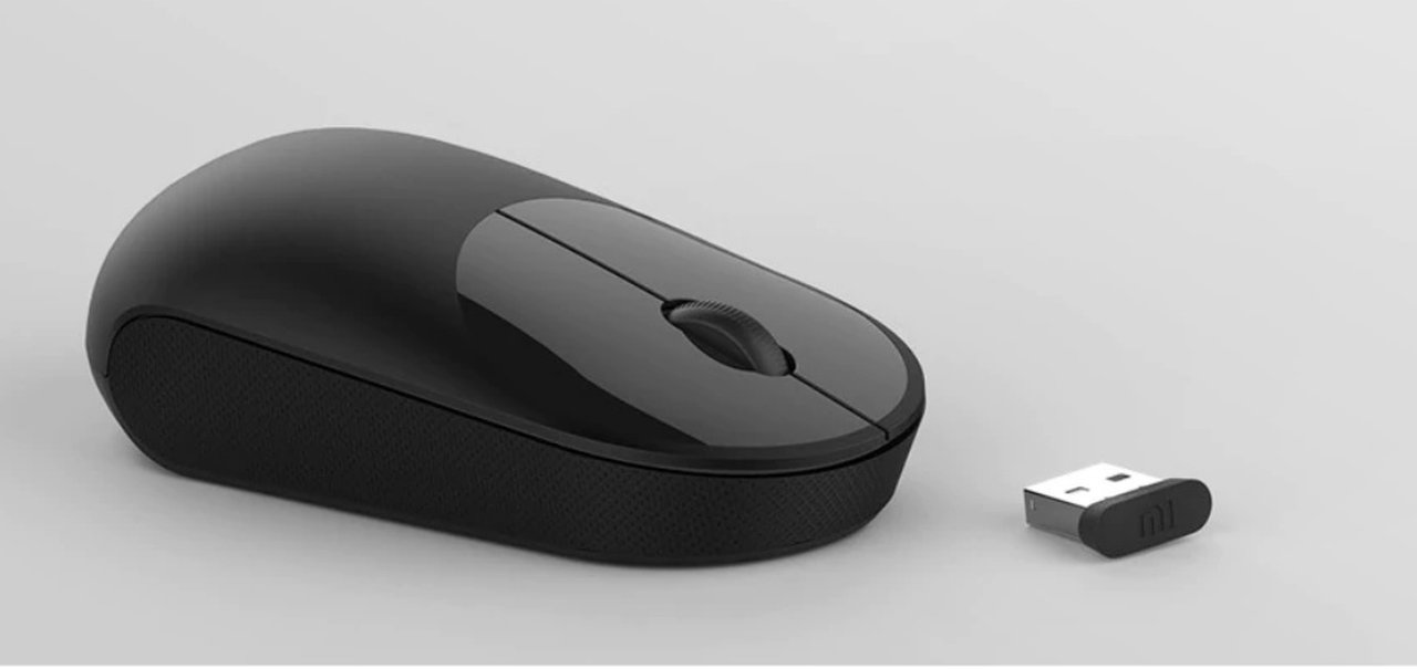 Mouse Xiaomi sem fio com 1200 DPI por R$ 61