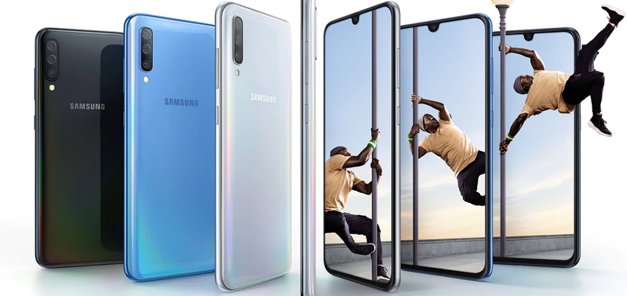 Galaxy A51 e A71 têm opções de cor reveladas em vazamento