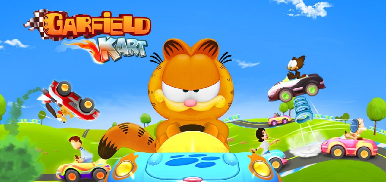 Garfield Kart: jogo de corrida previsto para novembro tem novas imagens