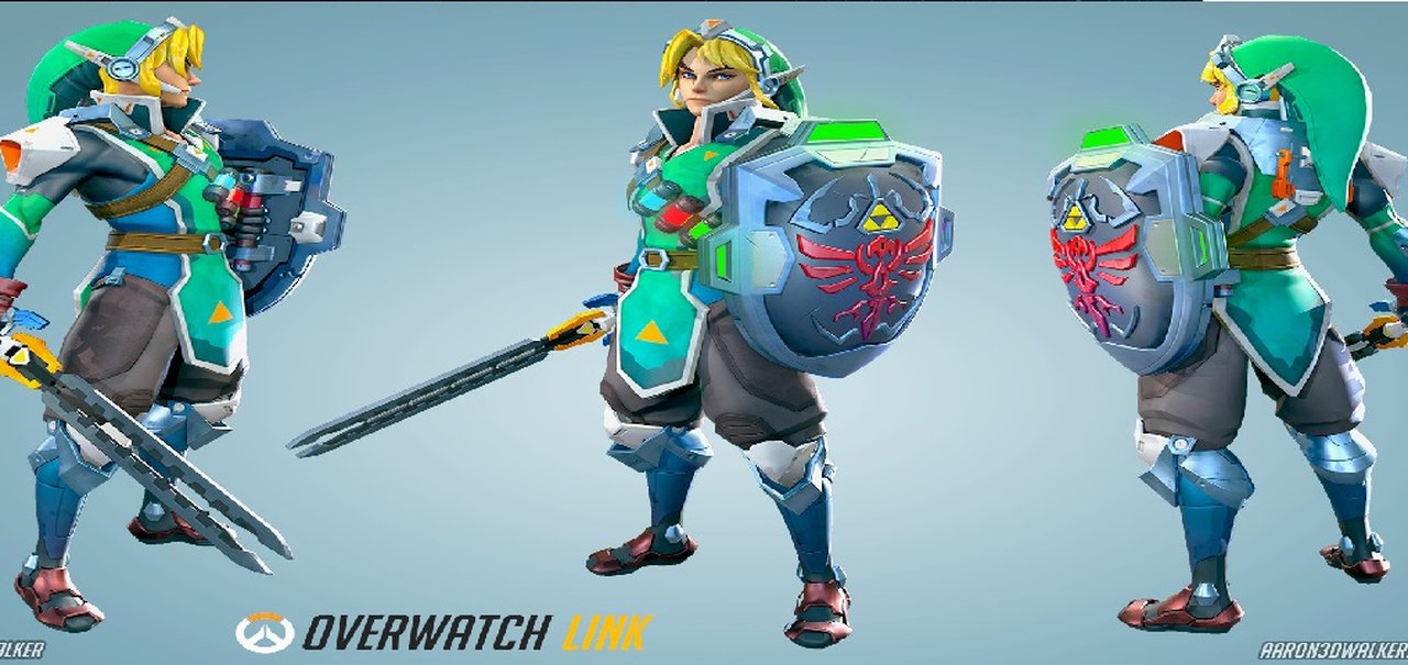 Teaser de Link em Overwatch faz fãs quererem mais do game