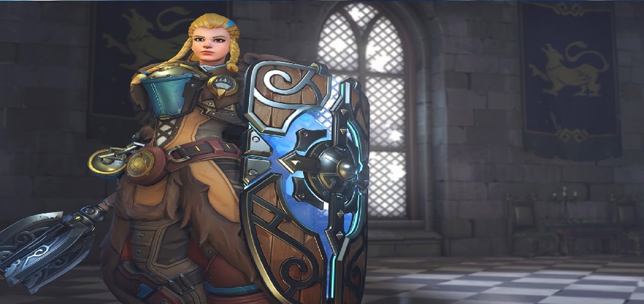 Overwatch: Cosplayer constrói escudo atordoante de Brigitte