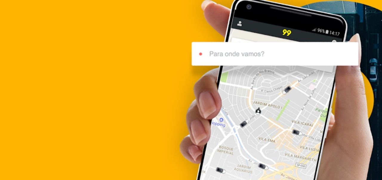 Uber perde mercado para app 99, mas continua líder absoluto entre apps