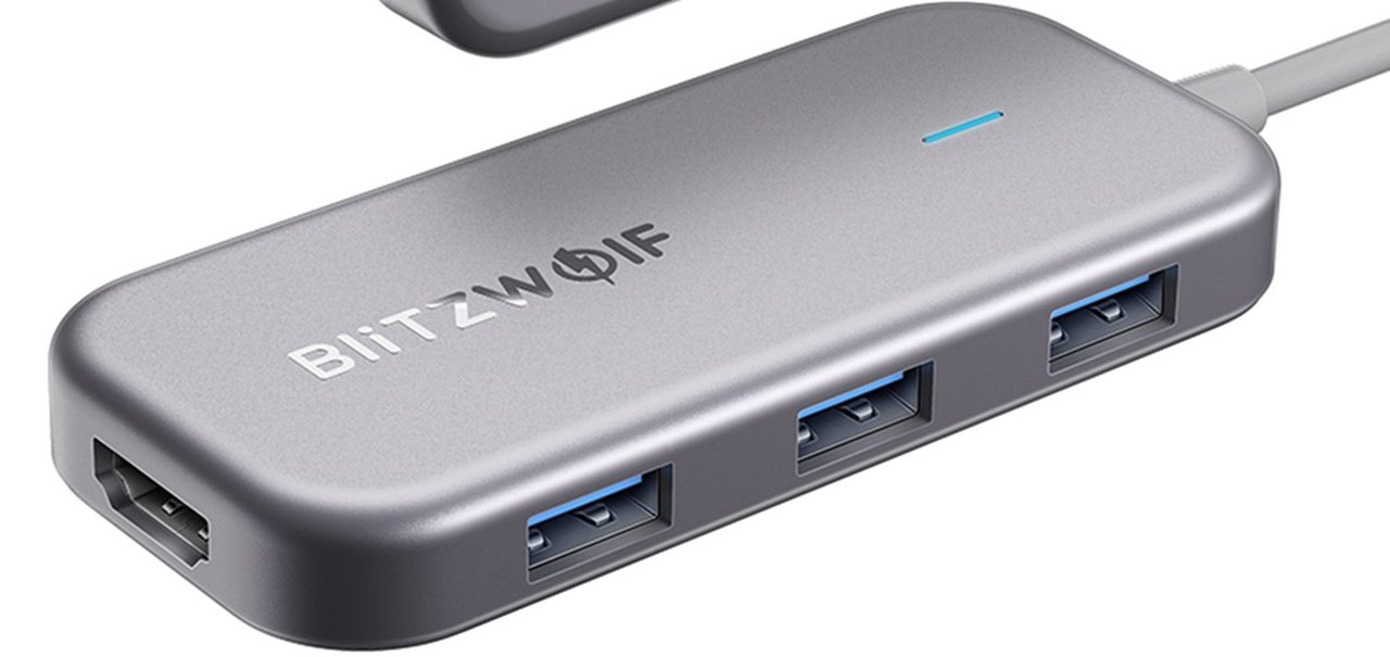 Seu notebook mais inteligente: hub traz USB-C, leitor de cartão e HDMI