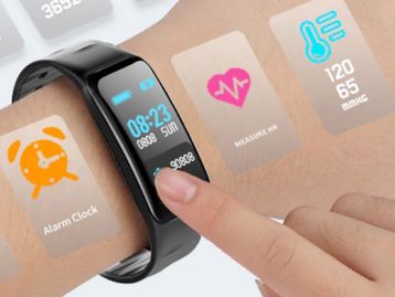 C1 Plus é smartband com tela colorida que custa só R$ 65
