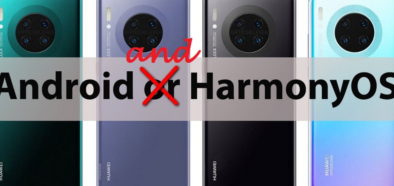 Huawei estaria testando HarmonyOS e Android juntos no mesmo celular