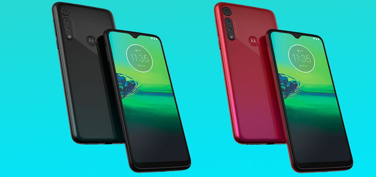 Moto G8 Play aparece em imagens com três câmeras na traseira