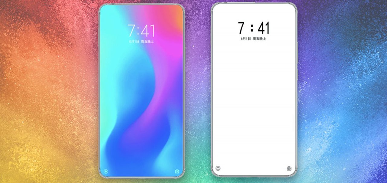 Celular da Xiaomi com 2 câmeras sob a tela aparece em patente