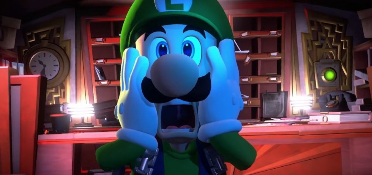 Luigi's Mansion 3: é possível fazer carinho no cachorro fantasma