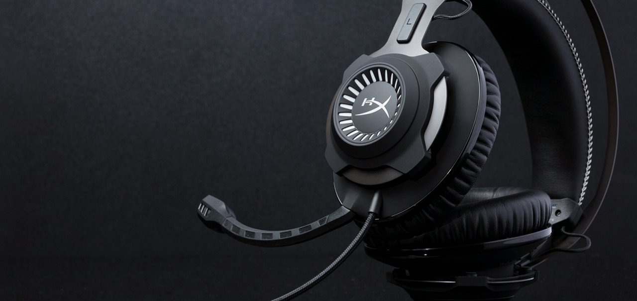 Vire um gamer profissional com o headset HyperX Cloud Revolver