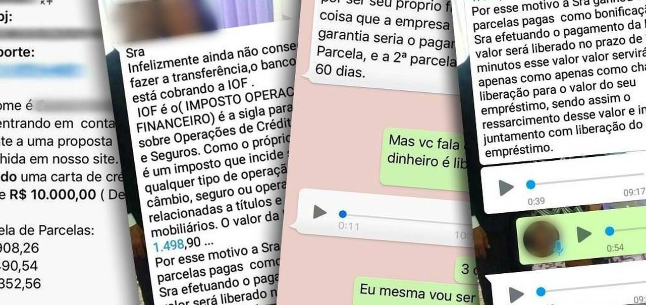 Golpe do crédito pré-aprovado via WhatsApp cresce quase 200%