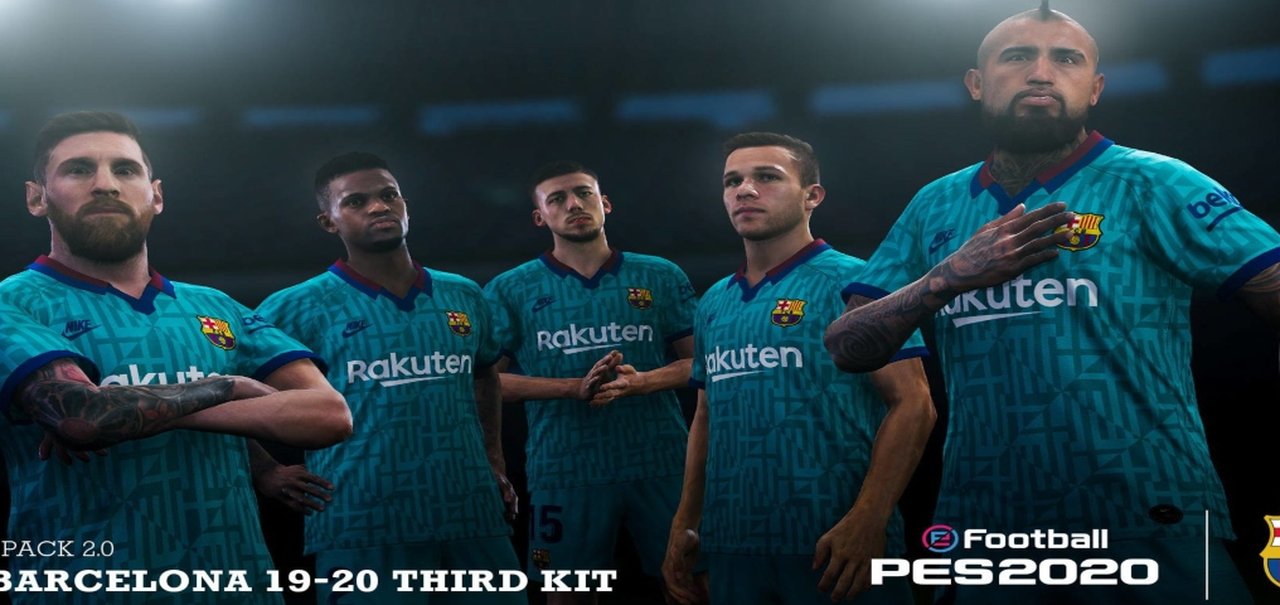 PES 2020 ganha atualização que traz lenda Rivaldo e melhorias em rostos