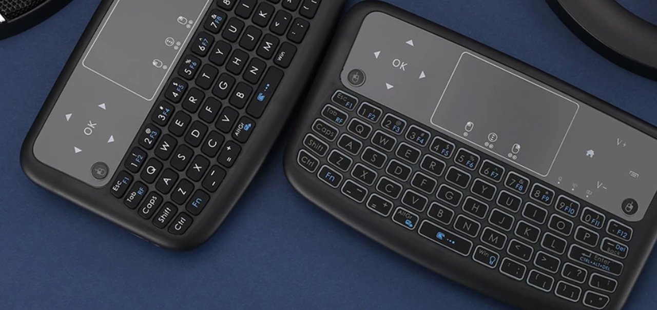 Alfawise A9 é um mouse Bluetooth com teclado embutido